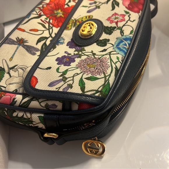COPY - Gucci Flora Small Printed Shoulder Bag - Picture 2 of 15